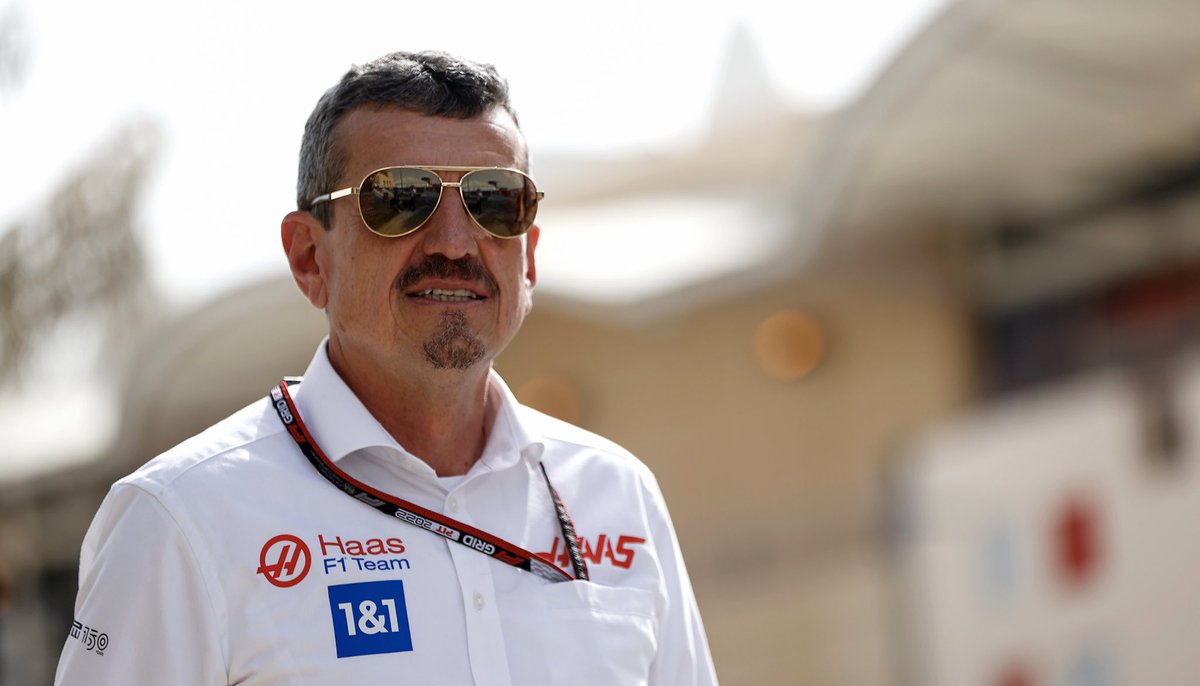 HaasF1Team's tweet photo. The DON of the paddock 😎

Nobody quite pulls the aviators look off like Guenther does! 

#HaasF1 https://t.co/kl84mKzRrj