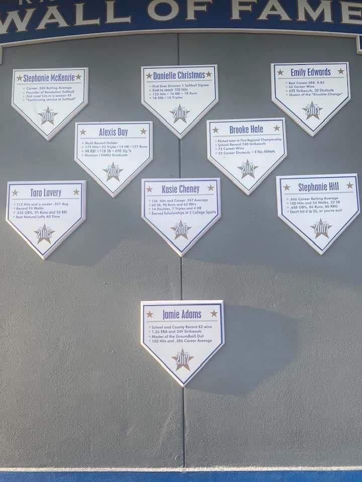 Wall of Fame Induction was Awesome! Kasie Cheney, Tara Lavery, Jamie Adams and Stephanie Hill join exclusive BHS softball Wall of Fame!  <a href="/BHSAthletic1/">Belleview High School Athletic Boosters</a> <a href="/BelleviewSports/">BHS</a> <a href="/OcalaGazette/">OcalaGazette</a> <a href="/OcalaStarBanner/">Ocala StarBanner</a>