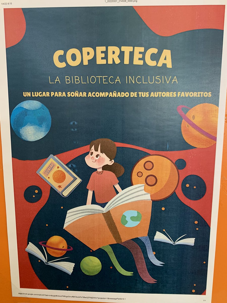 IESCopernico's tweet image. Inauguramos nuestra estantería arcoíris en la Biblioteca de manos de la profesora @avanecarazo y del departamento de Lengua y acompañados por @laplumaparla. Construyendo la @coperteca, nuestra biblioteca inclusiva.