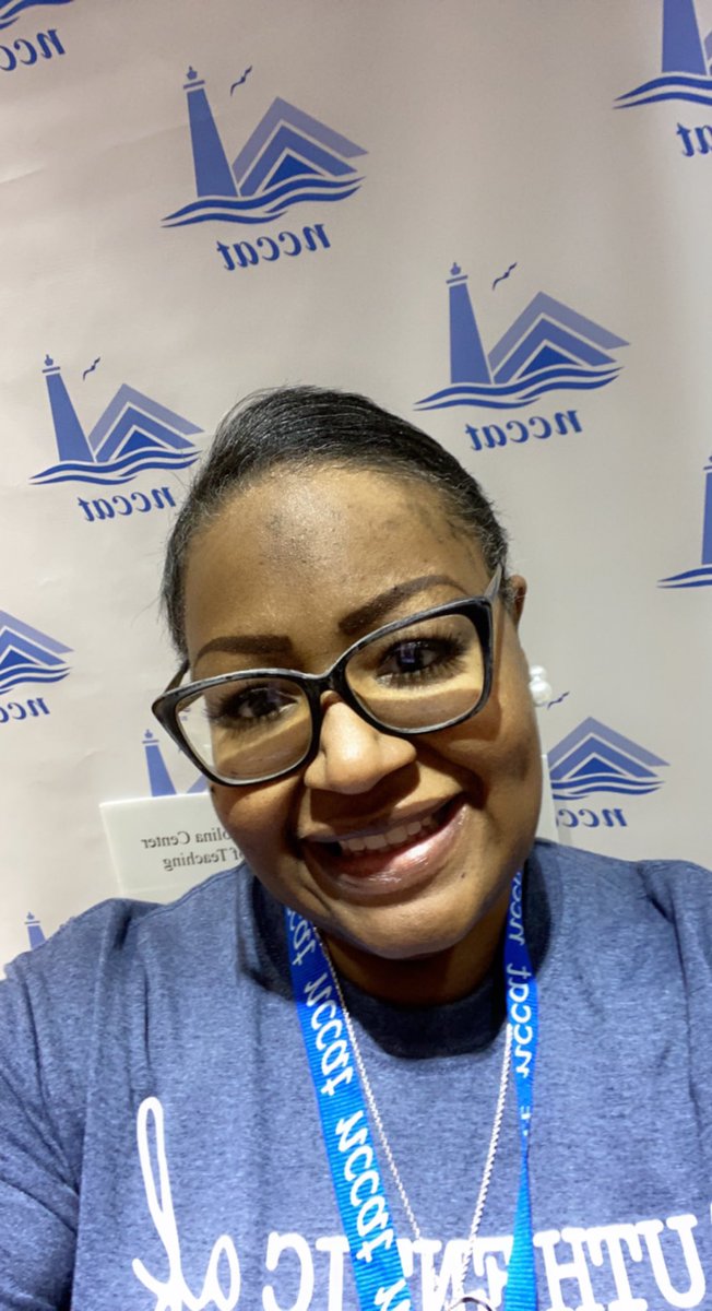 TechnicallyToya's tweet image. Oh nothing. Just hanging out at #ncbold22 with a few cool people. #digitalteachingandlearning #edtech