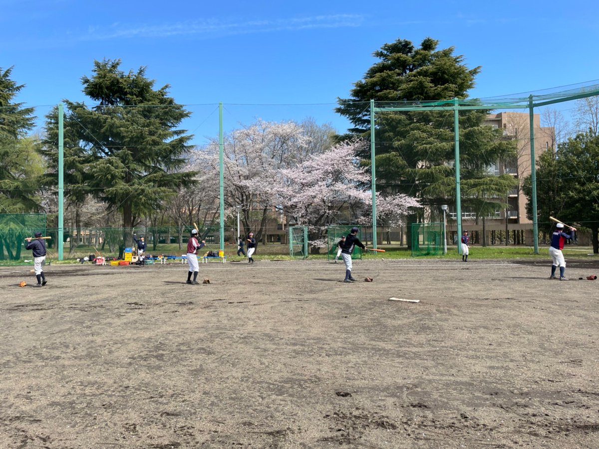 tufsbbc's tweet photo. 【🌸外新歓きてね⚾】
明日は新入生にとっての一大イベント、外新歓が開催されます🌸全体会の後、14時～17時半は各団体別の新歓となります！野球に興味があってもなくても、友達づくりやおしゃべりしに来るのでも全然大丈夫なので、ぜひぜひ気軽に硬式野球部の新歓にお越しください💕 https://t.co/LZdX5pD65Q