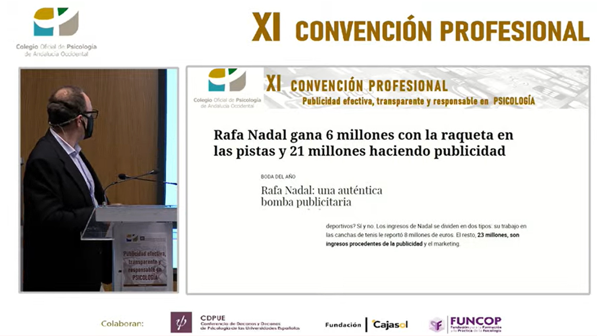 COP_AO's tweet photo. Vía central o periférica, cómo influye en la toma de decisión del/a consumidor
El doctor en #Psicología y profesor en Facultad Comunicación de @unisevilla,  Roberto Martínez, nos habla de la influencia de la Psicología en la comunicación publicitaria.
PublicidadPsicologíaSEV2022 https://t.co/E7H0olS1yS