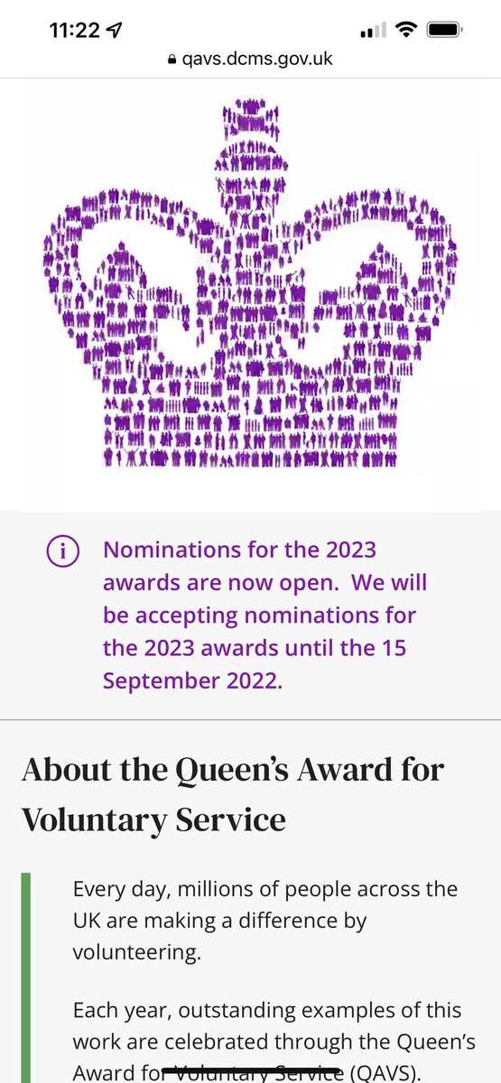 Mark Underhill OBE DL (@cenwrfca) on Twitter photo The @QueensAwardVS is now taking nominations. The NW surely has deserving cadet organisations that meet the exceptional criteria? Come on: <a href="/CumbriaACF/">Cumbria Army Cadet Force</a> <a href="/LancsArmyCadets/">Lancs Army Cadets</a> <a href="/gmanacf/">Gtr Manchester ACF</a> <a href="/MerseysideACF/">Merseyside ACF</a> <a href="/CheshireACF/">Cheshire Army Cadet Force</a> <a href="/MerseysideWing/">Merseyside Wing</a> <a href="/gmaircadets/">Greater Manchester Wing - RAF Air Cadets</a> <a href="/SeaCadetsNW/">Sea Cadets NW</a> @CLancsAIrCadet <a href="/iomarmycadets/">IoM Army Cadet Force</a> The @QueensAwardVS is now taking nominations. The NW surely has deserving cadet organisations that meet the exceptional criteria? Come on: <a href="/CumbriaACF/">Cumbria Army Cadet Force</a> <a href="/LancsArmyCadets/">Lancs Army Cadets</a> <a href="/gmanacf/">Gtr Manchester ACF</a> <a href="/MerseysideACF/">Merseyside ACF</a> <a href="/CheshireACF/">Cheshire Army Cadet Force</a> <a href="/MerseysideWing/">Merseyside Wing</a> <a href="/gmaircadets/">Greater Manchester Wing - RAF Air Cadets</a> <a href="/SeaCadetsNW/">Sea Cadets NW</a> @CLancsAIrCadet <a href="/iomarmycadets/">IoM Army Cadet Force</a>