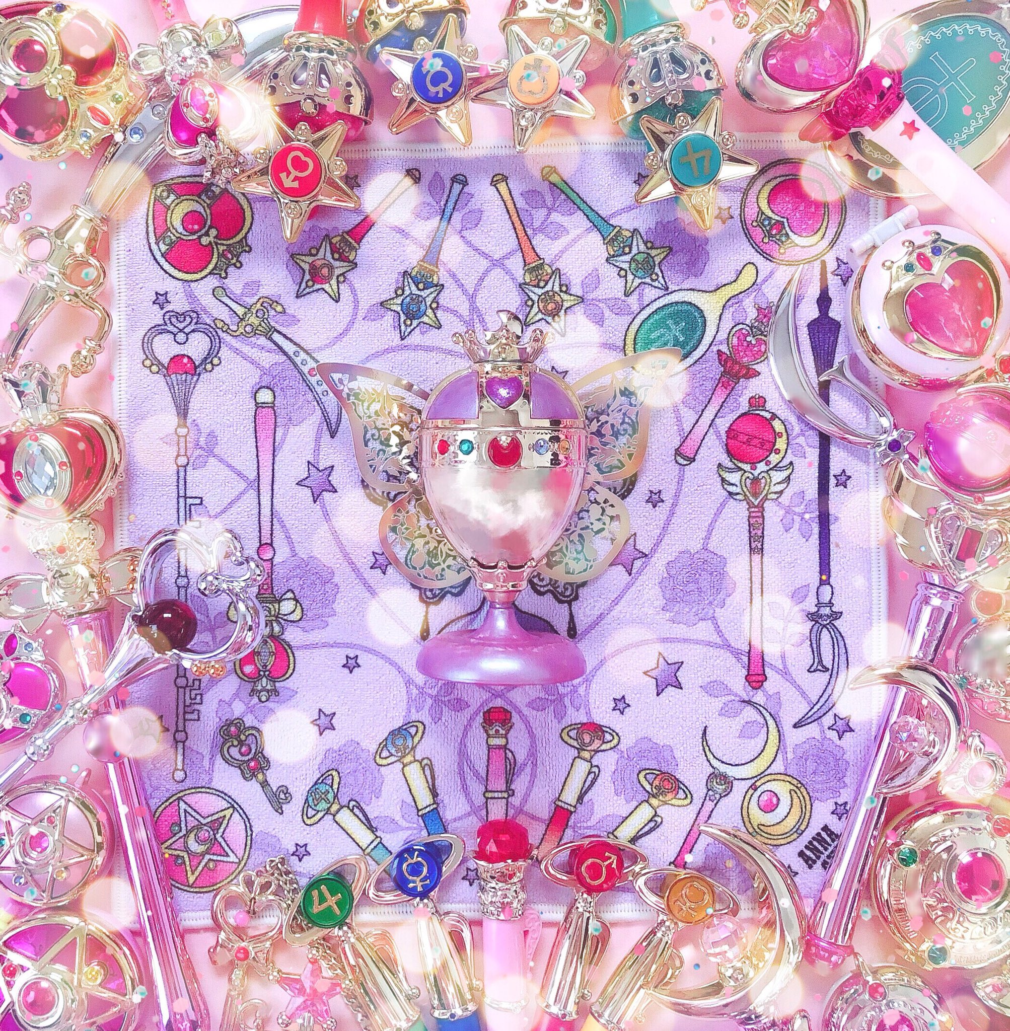 ちびび ໒ セーラームーン30周年 Anna Suiパープルパワー メイクアップ 今年度のセーラームーン とanna Suiコラボも 最強の可愛さですよねっ Sailormoon セーラームーン アナスイ T Co 4uh2254vra Twitter