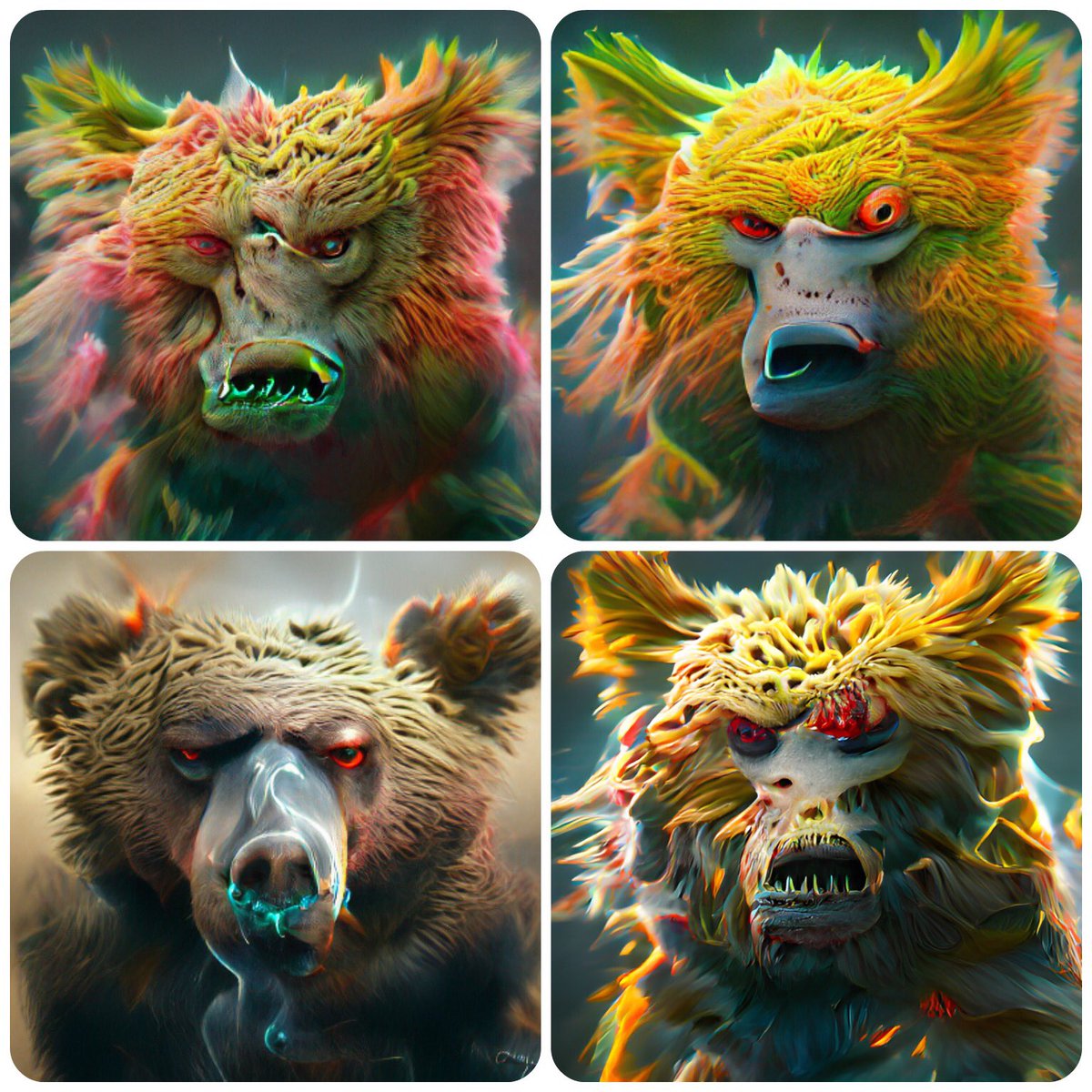 AlexYap33697089's tweet photo. #TheCryptoverseArtCollective present the #ScareBears #NFTs. With 4 bears gone & another 4 still available. Adopt yours today!
Follow @Sour_Sunrise for the latest on #NFTdrops & #NFTGiveaways
https://t.co/xrr0cdPFYu
#NFTCommunity #nftcollector #Cronos #CronosNFT @cryptocomnft https://t.co/9zhrIWosGB