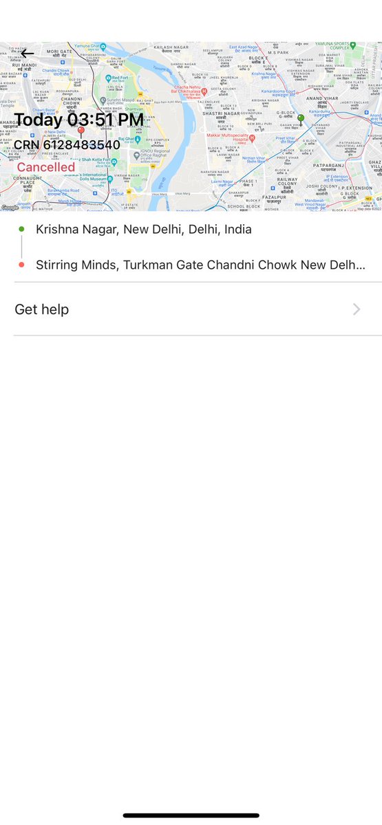 SurabhiDewra's tweet photo. @ola_supports 3 cancelled and then no ride ! @Olacabs - @uber with 2 different devises 6 cancelled finally 1 arrived after 15 mins ! https://t.co/weHUyeJT4q
