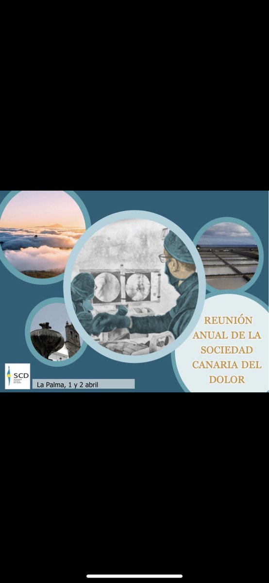 #FelizSabado a todos desde la Isla Bonita en la Reunión Anual de la <a href="/socadolor/">Socadolor</a> 
Mesa de primer nivel con <a href="/vmayoral/">Victor Mayoral Rojals</a> <a href="/draevamonzon/">Dra. Eva Monzón</a> <a href="/Luzcanovas1/">Luz canovas</a> 

Técnicas intervencionistas en dolor 
Epiduroscopia Ecografía y Terapia Intratecal #dolorcronico #chronicpain

👏🏻👏🏻👏🏻👏🏻👏🏻👏🏻👏🏻