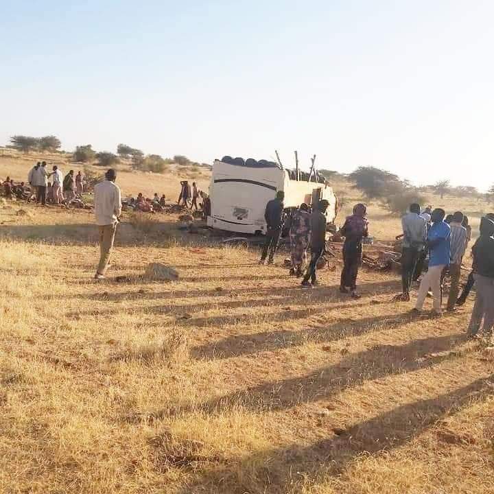 sudan_mix's tweet photo. 🛑لا حول ولاقوة الابالله العلي العظيم ⛔
عاجل حادث مروري  بص سياحيّ  شركة ابو سارة بين الفاشر الخرطوم غرب محلية ( ام كدادة) الرحمه والمغفره للمتوفين انا لله وانا اليه راجعون البقاء لله) وعاجل الشفاء الجرحى 😭😭😭😭

خش اترحم عليهم 😥🤲 في هذا الشهر العظيم 🤲😥

#رمضان_كريم https://t.co/QX2g7pknjN