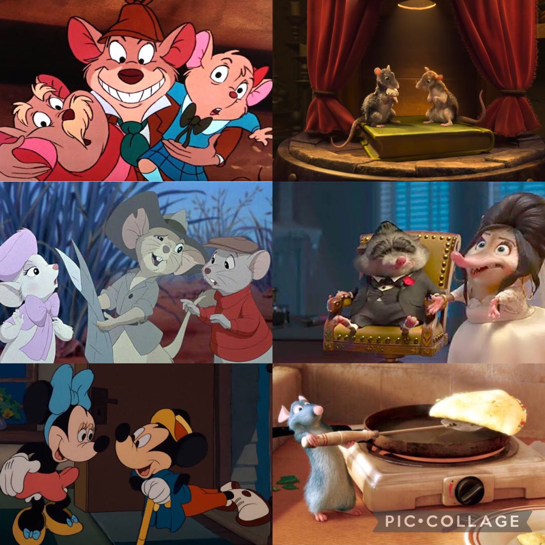 𝗗𝗔𝗜 ディズニーの個性豊かなネズミたち ピクサーのネズミ1匹 T Co 6yzdhcsm9s Twitter