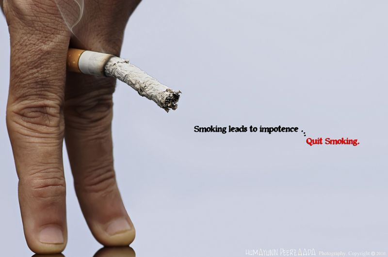 Need extra motivation to quit smoking? Keep in mind that smoking is  probably the leading cause of erectile dysfunction