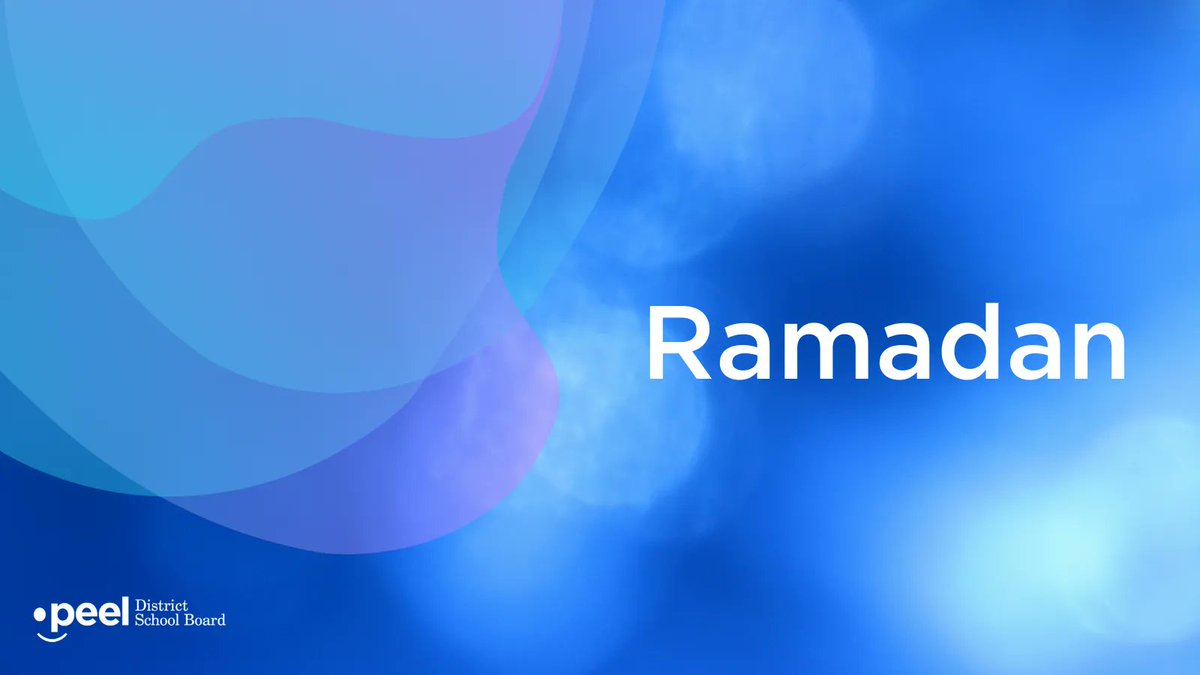 Ramadan Mubarak to all those who will soon begin to observe this month of Fasting in our communities.
