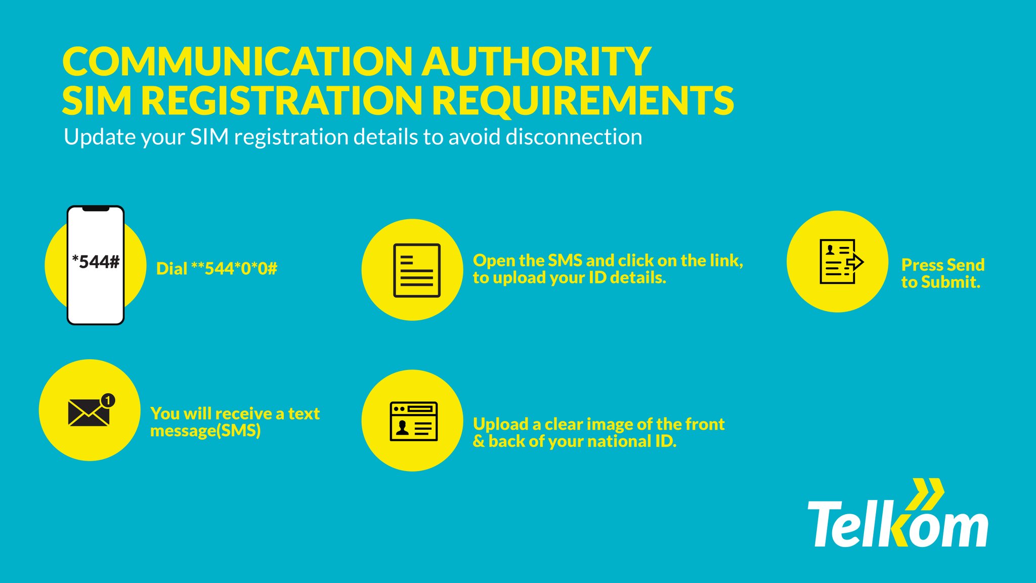 Telkom Kenya on Twitter "Have you updated your SIM registration