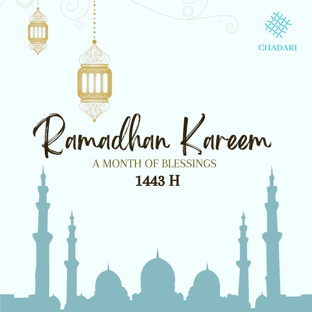 chadariproject's tweet photo. ๐ Ramadan Mubarak ๐
May this Ramadan bring blessings for the entire humanity that we can walk on the way of peace and harmony!
Happy Ramadan to everyone.
#ramadankareem #ramadan2022 #gooddeeds #humanity #chadariproject https://t.co/5kNNGNDnVx