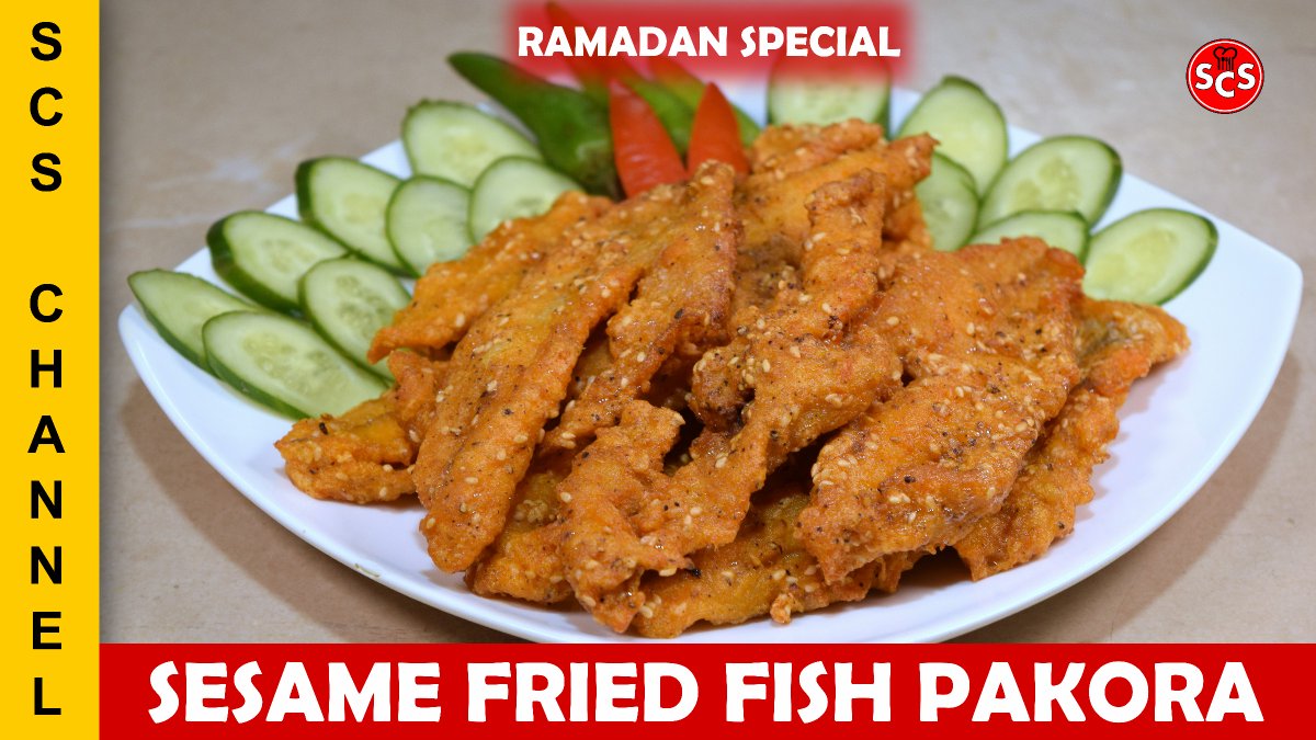 scs_channel's tweet photo. Ramadan Special Sesame Fried Fish Pakora Recipe
Video Here: https://t.co/whd1iJUvdL
#fishpakora #friedfishpakora #sesamefriedfishpakora #fish #saimascookingsecrets #scschannel https://t.co/ipsReNLmOj