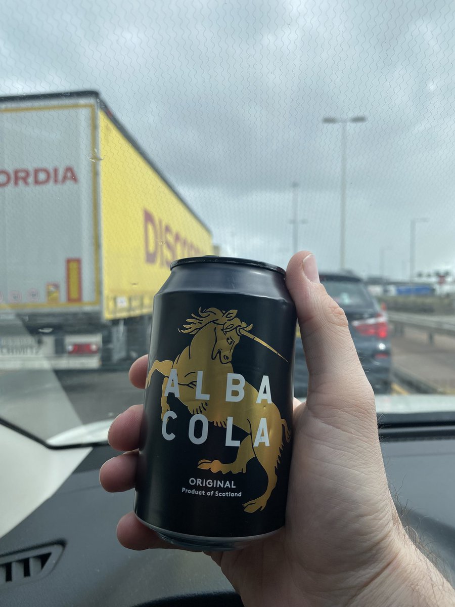 Alba__Cola's tweet photo. Mega delays on the Dover Ferry 👎🏻
Alba Cola in the car 👍🏻

#OurCola https://t.co/aueyQZdjG3