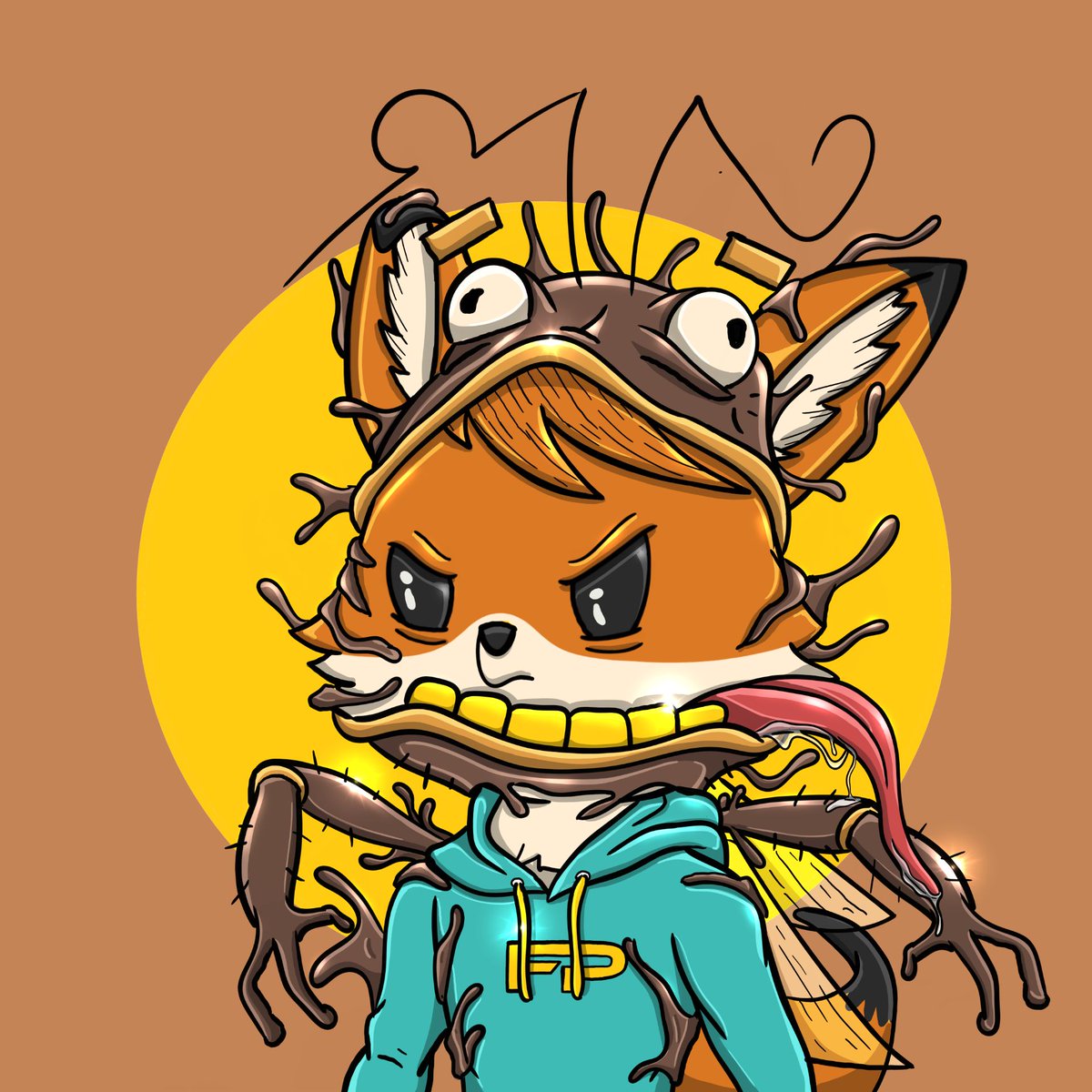 BelakangPentasZ's tweet photo. ⚡⚡ #foxypunk89 Foxy Punk X Roachpunk #177 just got sold (via offer) for 0.08BNB ($35.99). 

Link: https://t.co/HngHUStCHP

#Pentas https://t.co/ltXFhCDfCq