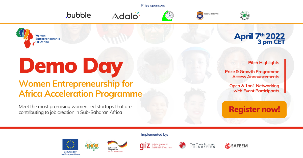 Seedstars's tweet image. Are you interested in the African startup ecosystem? Are you ready to meet the most promising women led-companies from the African region? The #WE4A Demo Day is less than one week away! Save your seat: seedsta.rs/we4aDD
@EU_Partnerships @TonyElumeluFDN @BMZBund @giz_gmbh