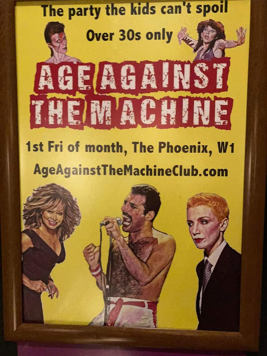 magsrivett's tweet photo. First time @ThePhoenix_W1 last night for this belter of a night. We'll be back! #AgeAgainstTheMachine https://t.co/HrzofOC7hc
