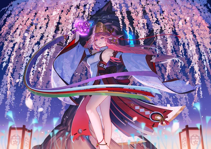 神楽舞
#原神 