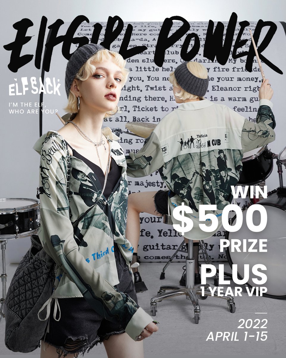 elfsackofficial's tweet photo. t's time to show you the #ELFGirlPower ⚠️
We want to give 7 lucky winners a chance to win $500 ELFSACK gift cards and an exclusive offer. 🤩
Tap to enter: https://t.co/6WWLdGrtKn
#giveaway #contest #win #elfsack https://t.co/GX0VUl6tM7