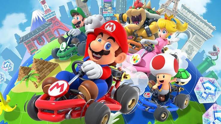 Sara is a terrible gamer, but Joe always convinces her to play Mario Kart with him and Gin!!