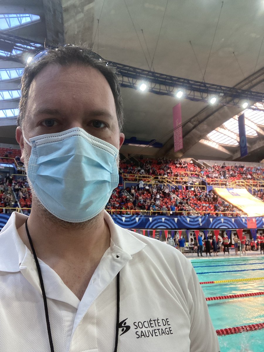 ForcierMartin's tweet photo. Bien content que les compétitions soient de retour ! Présent comme officiel. Bravo à Natation Neptune pour l’organisation. @fnqnatation https://t.co/SJzghnTWoc