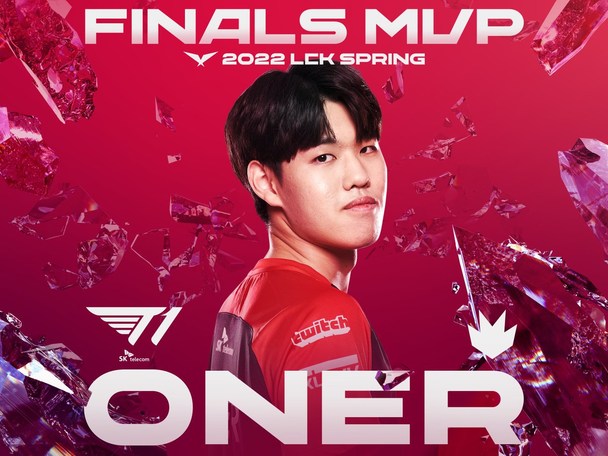 Congratulations to the 2022 Spring Finals MVP, Oner!🥇

#LCK | #WeMakeLegends | #LCKAwards