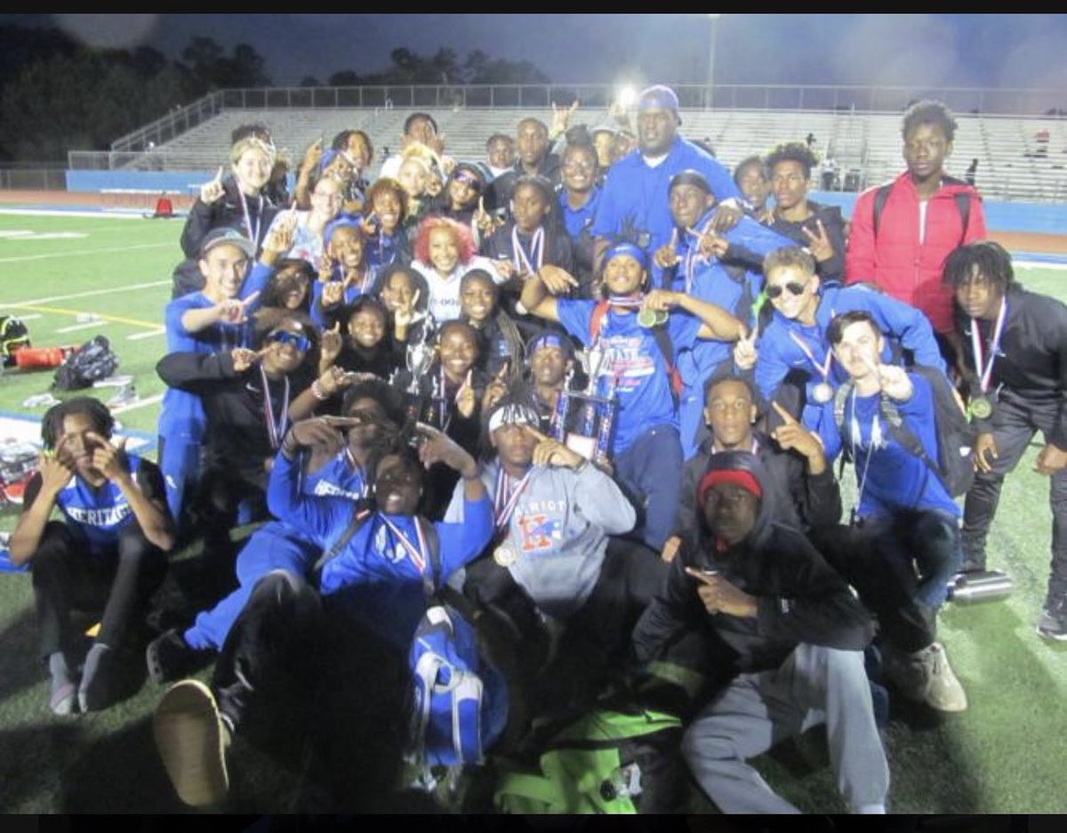 HHS_ConyersTF's tweet photo. Congratulations to the girls and boys teams for sweeping 🧹 the NewRock County T&amp;F Championships!  4 straight for the girls, 6 straight for the boys! @Snellovator @HHS_Conyers @RNC_Sports @patriots_hhs @MilesplitGA @OfficialGHSA https://t.co/w8WKQ1em1d