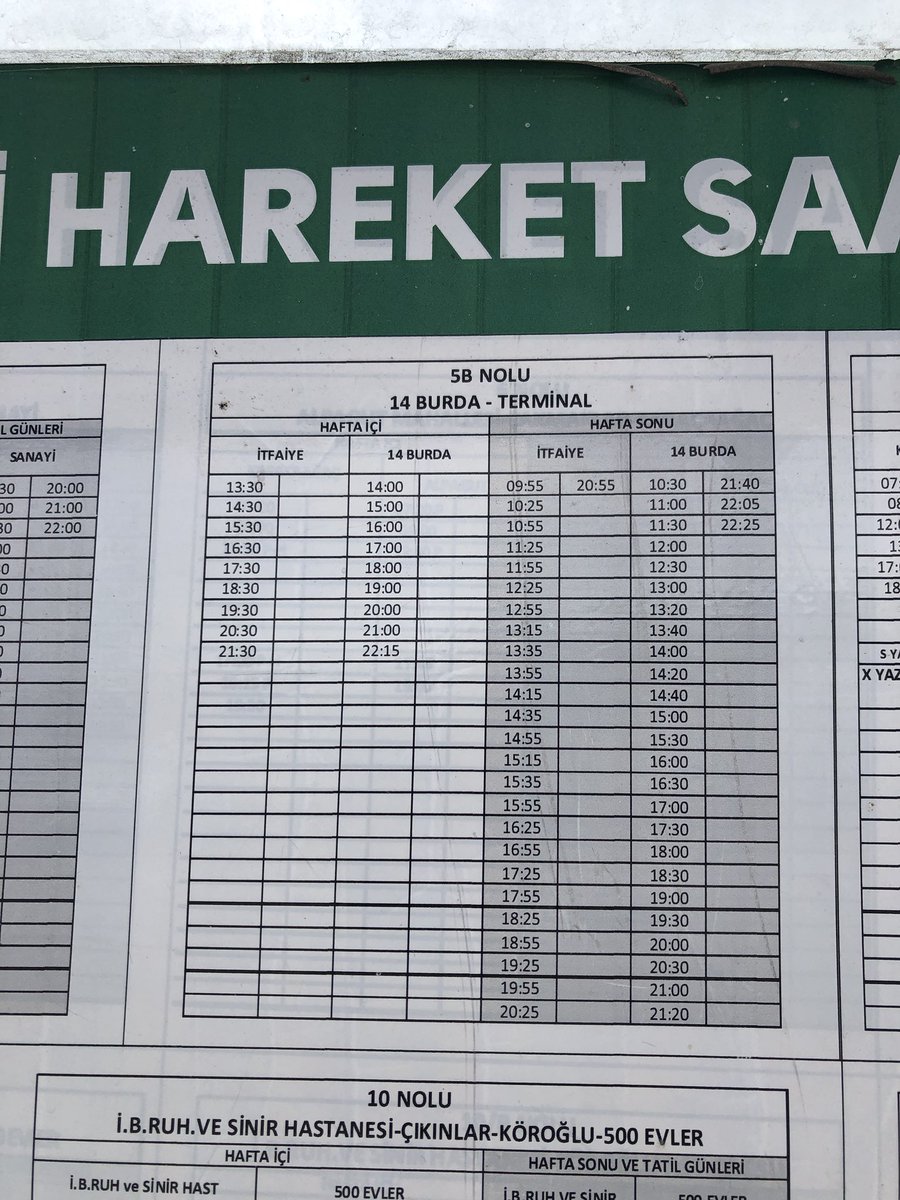 Burada 16:30 yazmasına rağmen yarım saattir otobüs bekliyoruz ama gelmiyor. Saatleriniz yanlışsa neden bu tabloyu astınız ? <a href="/bolu_belediyesi/">T.C. Bolu Belediyesi</a> <a href="/tanjuozcanchp/">Tanju ÖZCAN</a>