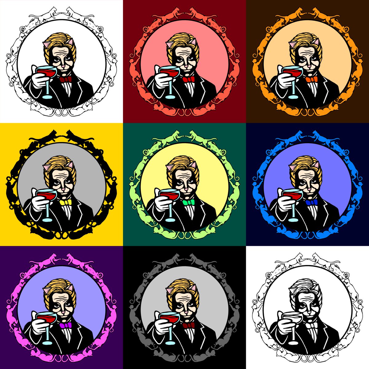 The Great Gatsby
Plz Like and RT :)

#nftart #NFTartist #nftcollectors #NFTCollection #cats #gatsby #film #LeonardoDiCaprio