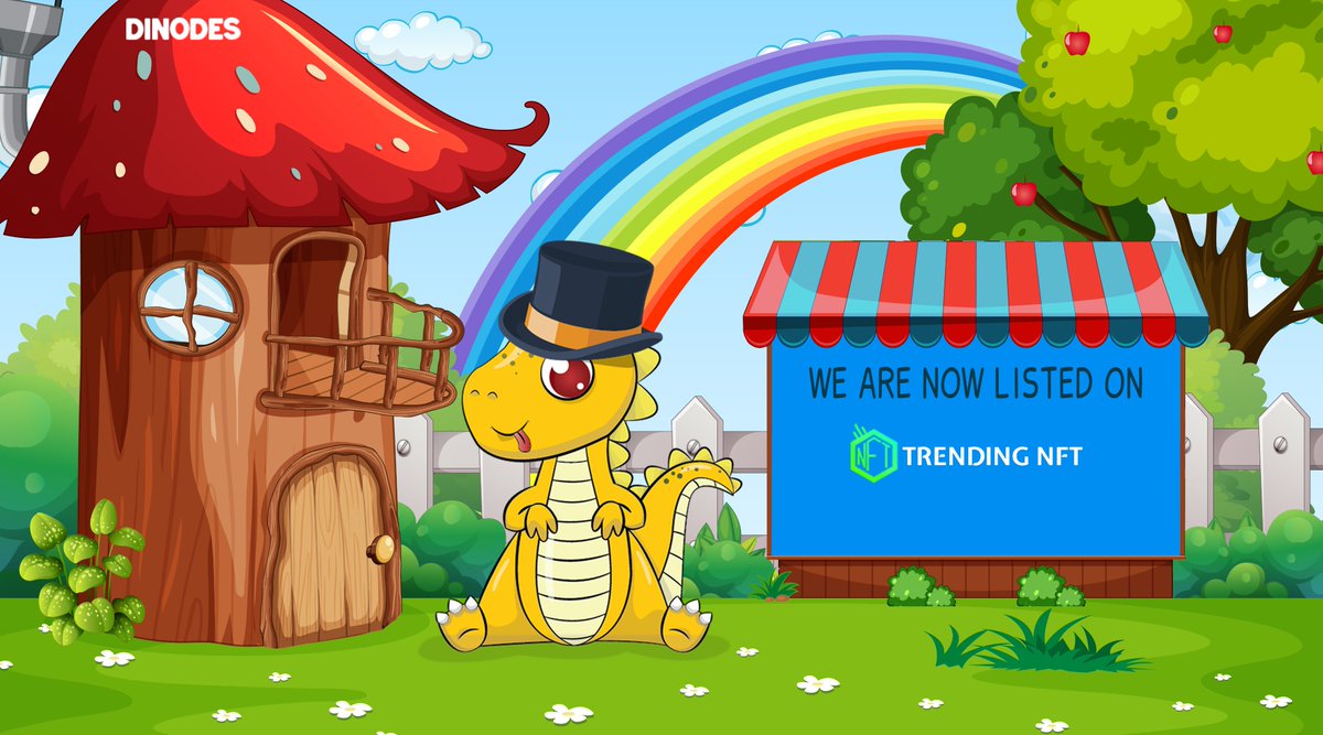 Hello, #DiNodes fam !! 🦕💚

✅We are now listed on <a href="/TrendingNftLive/">Trending NFT</a>💜

trendingnft.live/nft/Dinodes

☑️Woohooo!!! 🥰😍🥳🤩
☑️More exciting news soon!!🤫
☑️Join us on Discord now. Link in bio. 🔗

#DinodesNFT #NFT #NFTCollector #NFTartwork #NFTShill #NFTCollection #PolygonNFT