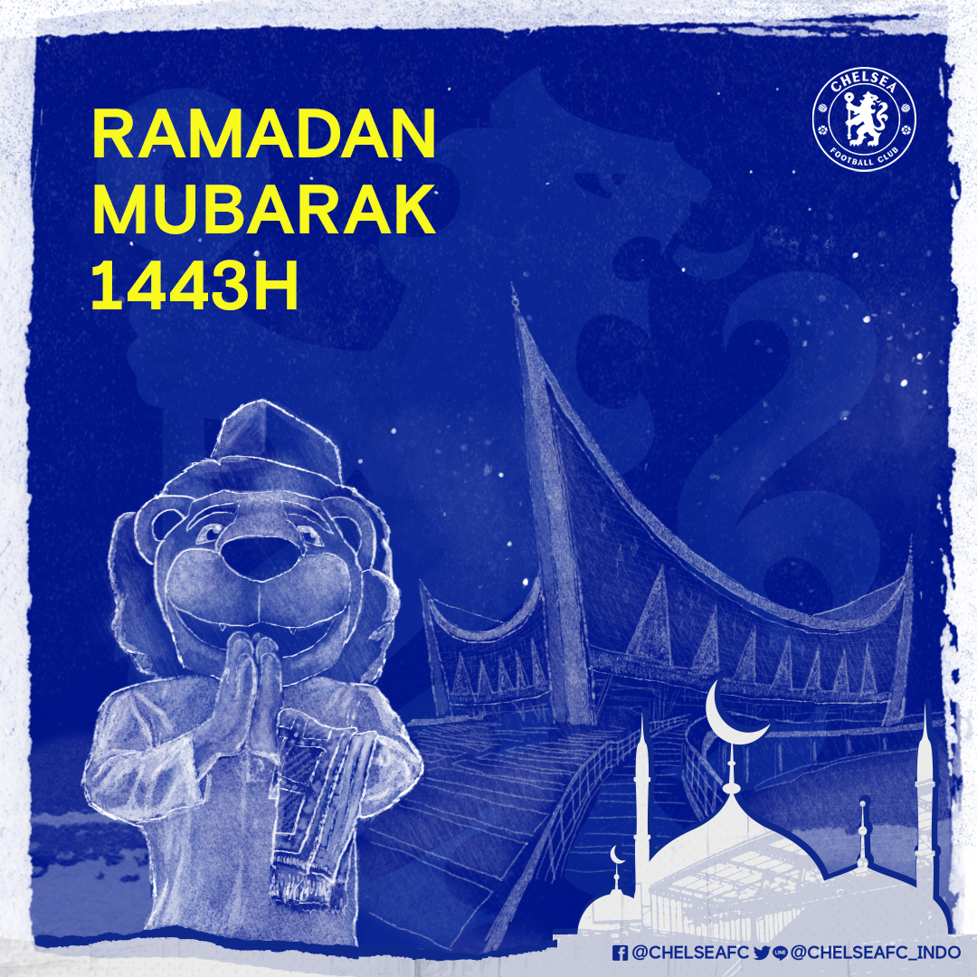 chelseafc_indo's tweet photo. Selamat menjalankan ibadah di bulan suci #Ramadan  untuk the Blues di Indonesia. 🙏

#RamadanMubarak 
#CFCIndo https://t.co/k2Oy8gm7kC
