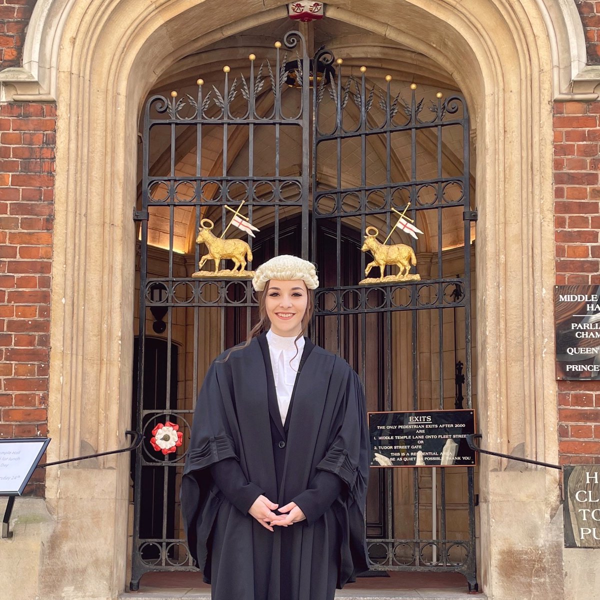 Very much a pinch me moment - last week I was called to the Bar of England and Wales by Middle Temple. 

I am so incredibly grateful to everyone who has cheered me on along the way🥰
