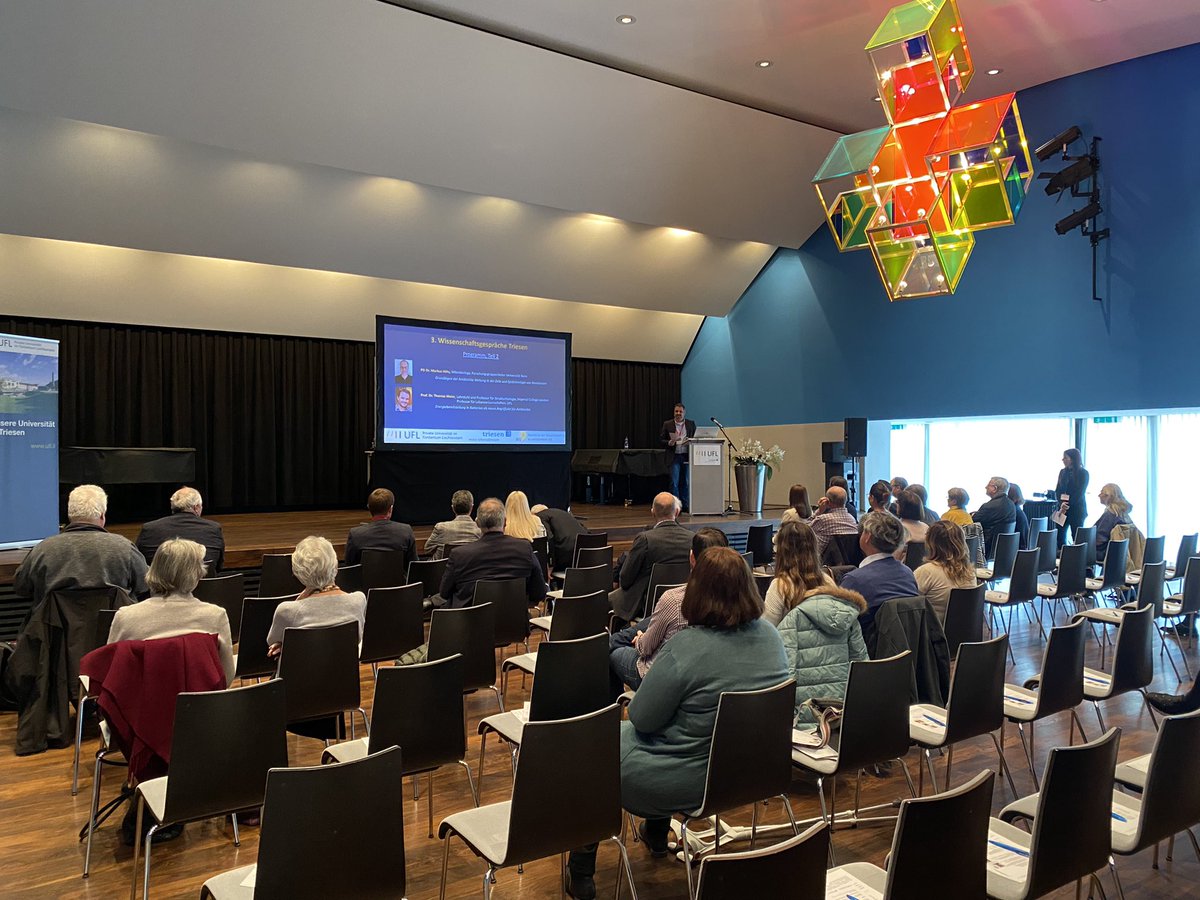 schaedlwr's tweet photo. Following the 3rd Scientific Talks  in the wonderful Music hall in #Triesen on use and effects of antibiotics    @UFL_official #akademiederwissenschaftenliechtenstein https://t.co/Mx5KfLDKCw