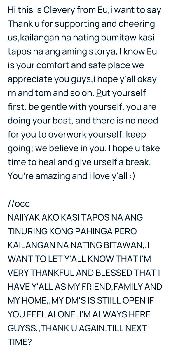 eu_clevery's tweet photo. Hello Eu Readers thank you so much for supporting us,I love y'all. And ate ryè thank you so much for trusting me labyu https://t.co/SHy0TPZvYc