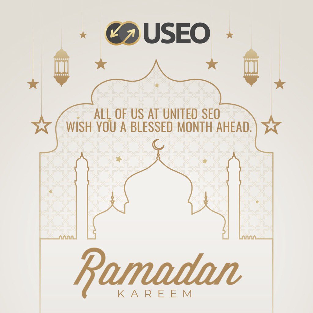 USEOdubai's tweet photo. Ramadan Kareem from all of us at United SEO.

Wish you all a blessed and healthy month ahead.

#RamadanKareem https://t.co/9dILxywvjB