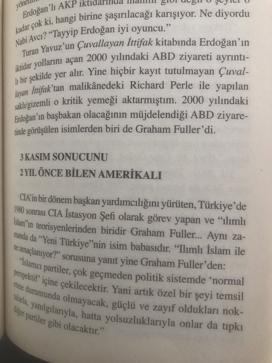 mustafahos's tweet photo. erdoğan bigboss kitabım için 3 ayrı dava açmıştı. rte/akp’nin abd tarafından iktidara nasıl taşındığını yazmıştım. davalar sürüyor ama artık bir tanık var. “abd’nin yardımıyla iktidara geldik” diyen ethem sancak.  bigboss’taki abd işleri şöyleydi.. https://t.co/OhYKbSR4FW