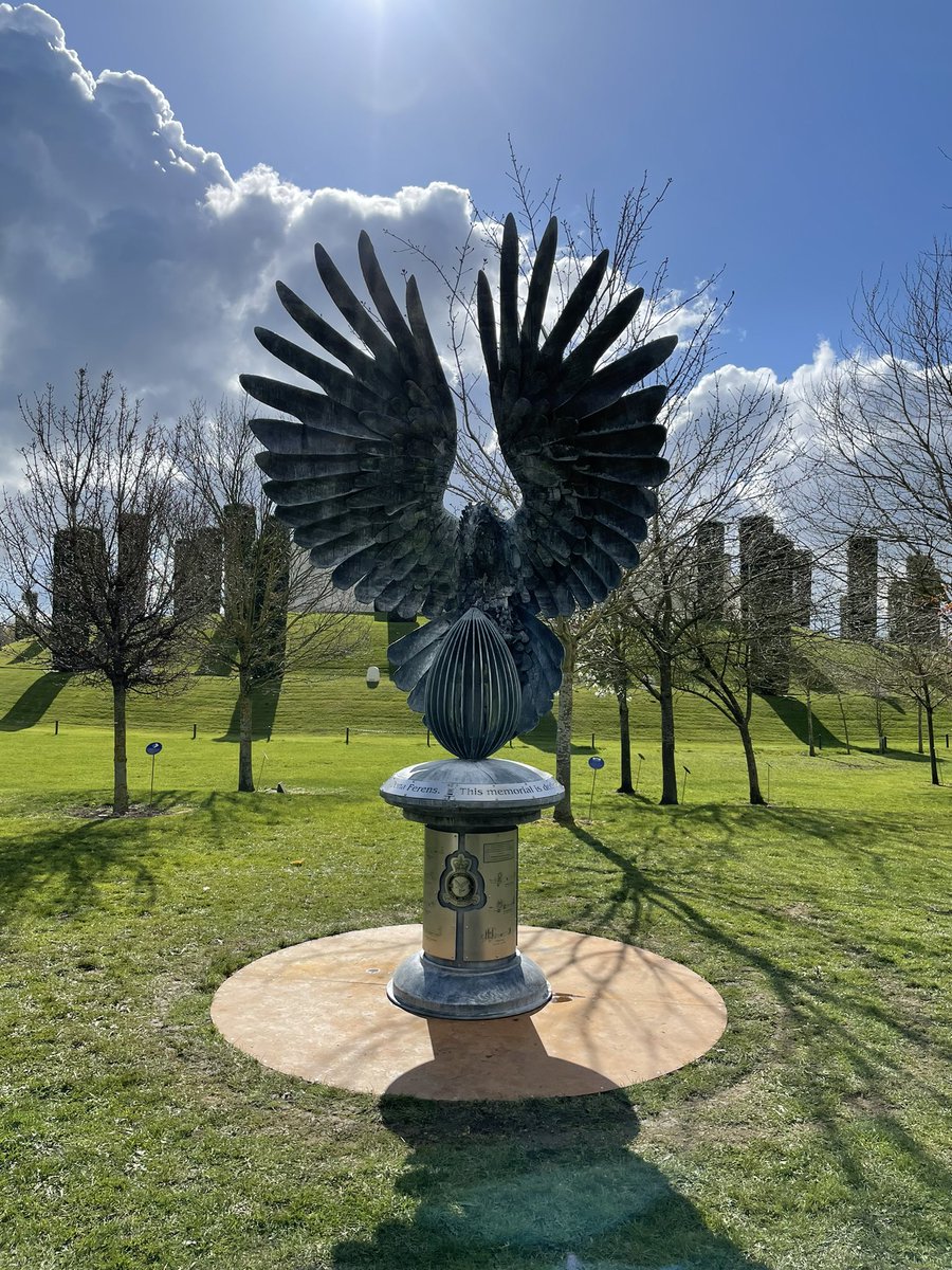 MasterFueller's tweet photo. Proud to have been a part of the dedication of the memorial to #216squadron #RAF216 at the National Memorial Arboretum 🕊 https://t.co/iTE36c09wS