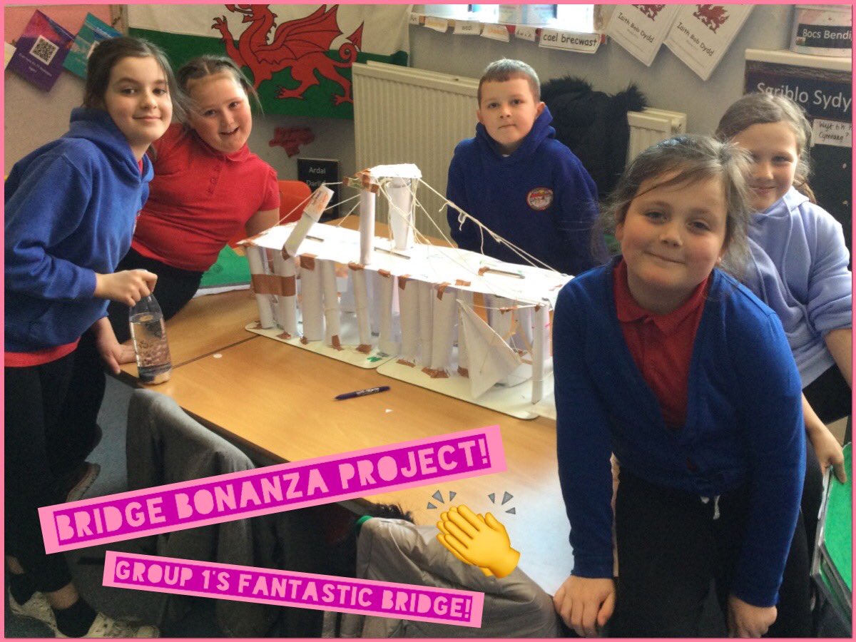PPS_Eira's tweet photo. Here are the final bridges β¦ πππ Ardderchog/excellent work guys! We had ups and downs, but they did it! #DosbarthEira @Phip_Primary #phipstem https://t.co/aPzYOnxWVX