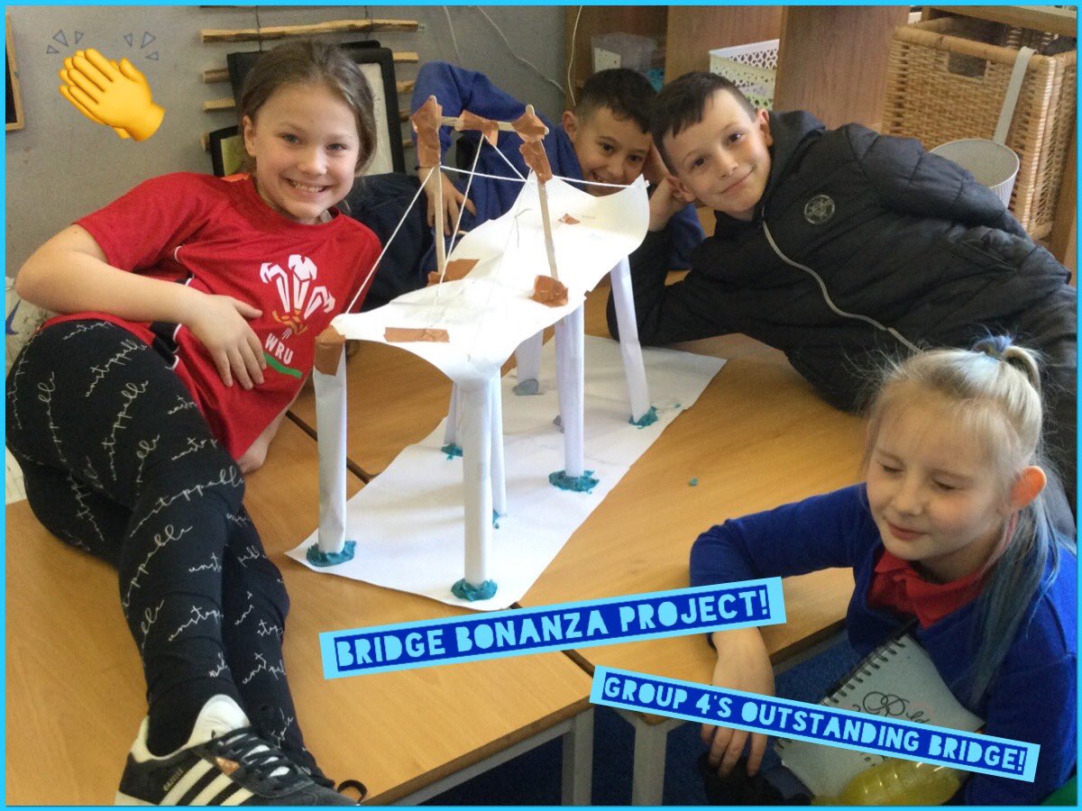 PPS_Eira's tweet photo. Here are the final bridges β¦ πππ Ardderchog/excellent work guys! We had ups and downs, but they did it! #DosbarthEira @Phip_Primary #phipstem https://t.co/aPzYOnxWVX
