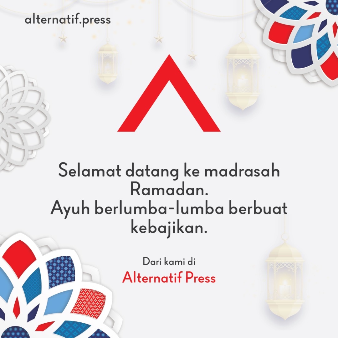 AlternatifPress's tweet photo. #RamadanKareem dari kami di https://t.co/j3dvPVo4nk 

Semoga taubat dan amal kita diterima https://t.co/nCn1u2jqCF