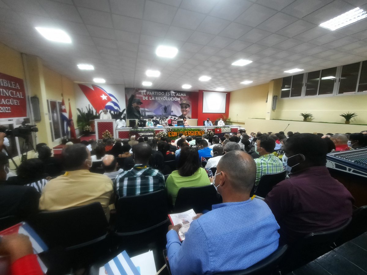 yetercita's tweet photo. En los primeros momentos de la Asamblea Privincial del #PCC en #Camagüey, fueron aprobadas las Comisiones de Documentación y Mandato. Seguidamente los delegados votaron de manera directa y secreta por los miembros del Comité Provincial del #Partido para la nueva etapa de trabajo. https://t.co/4JjtS4QY4L