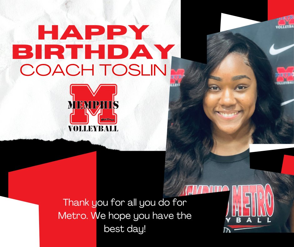 Happy Birthday, Coach Toslin!🎂 We hope you have the best day. Metro is so lucky to have you! #metrobirthdays #metrocoachesarethebest #happybirthday #metrostrong