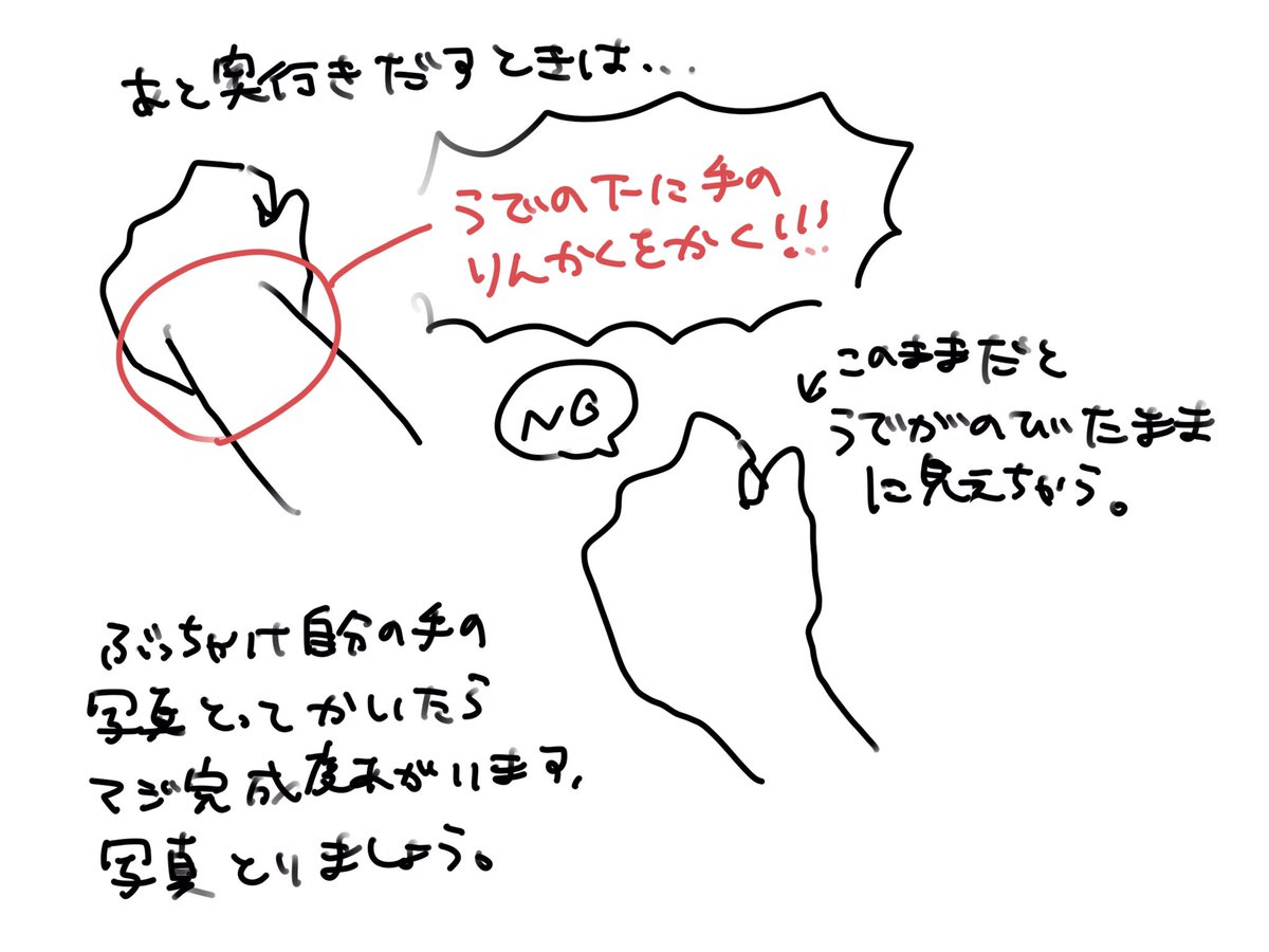 覚え書き。最近手を描くのが楽しいという話 