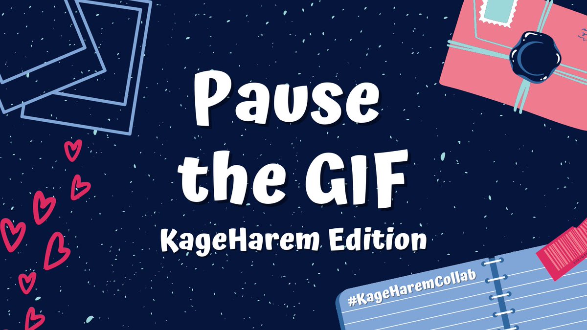 KageharemCollab's tweet photo. To start #KageHaremCollab with a bang, here's something we prepared to give Tobio the hype he deserves! π«π₯
Have you ever wondered which KageShip is most likely to follow a specific trope?
Let's play a game! Pause the GIF, take a screenshot, and QRT your answer! Ready? https://t.co/M6VWMvdKOA