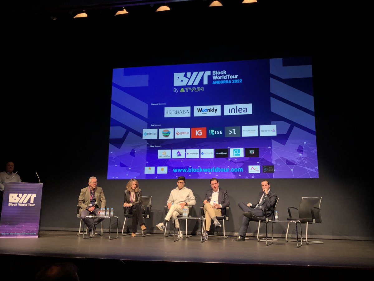 EsterPeralba's tweet photo. Excel.lent panel legal al #blockchainworldtour Andorra 2022, en el que el nostre company a P.I. ADVOCATS @Migueln59263663 ha participat amb grans professionals del dret en aquesta matΓ¨ria com sΓ³n β¦@crisvillasanteβ© i Joaquim Matinero. Moltes felicitats a tots! https://t.co/XOH0CrckaS