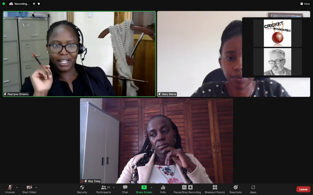 ACA_Foundation_'s tweet photo. Thank you note.
@ACA_Foundation_ &amp; partners would like to thank all for attending the #BackliftCricTalk dialogue on #breakingthebias in African Women’s Cricket. Powerful insights were shared &amp;  action points were devised. Watch the space for the recording 
https://t.co/wqr0WrM4kd https://t.co/UtKqMk788E