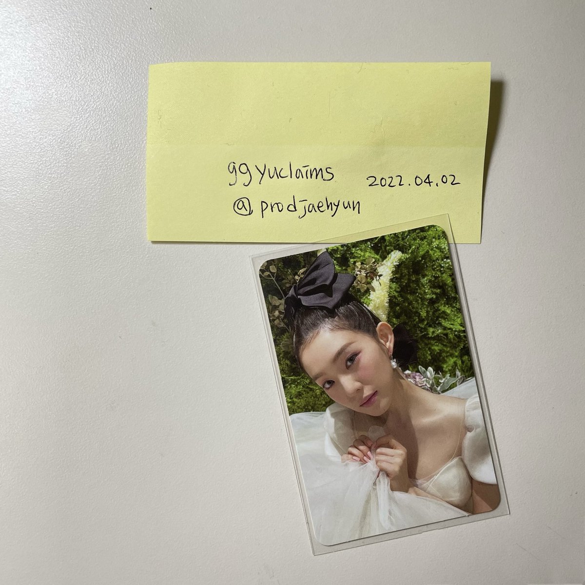 ggyuclaims's tweet photo. @ggyuclaims secured as of 04/02/2022 8pm for batch 3 https://t.co/naB22ywHIJ