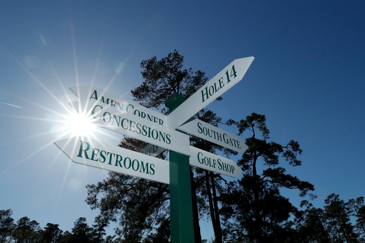 Welcome to Augusta National Golf Club. #ANWAgolf