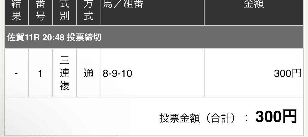 8のツーエムベリンダさん
ゲートからでず。